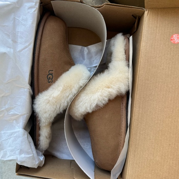 NIB UGG Chestnut Scuffette II Slippers - Picture 5 of 11